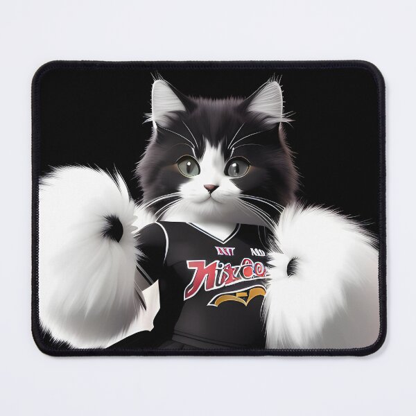 Item preview, Cheerleader cat - Modern digital art designed and sold by Ai-michiart.