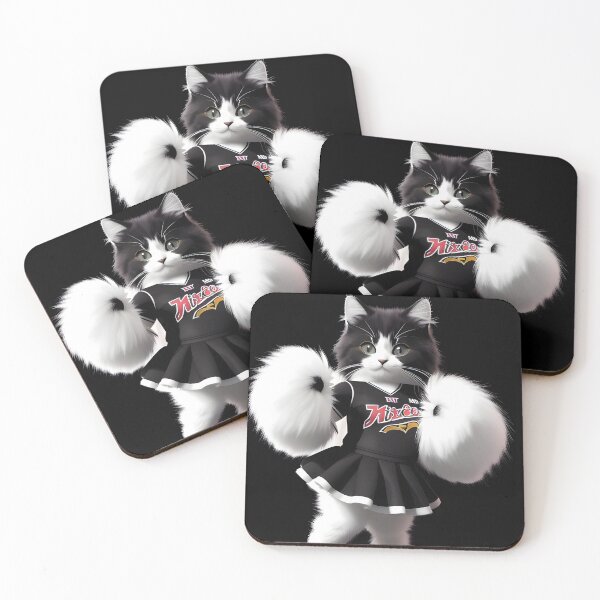 Item preview, Cheerleader cat - Modern digital art designed and sold by Ai-michiart.