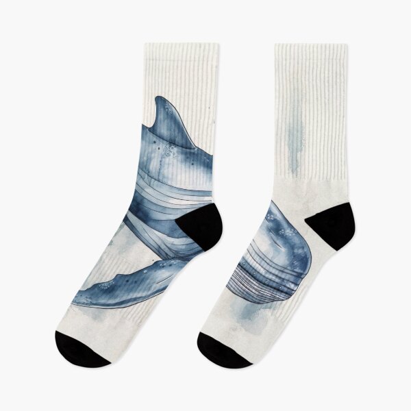 Artikelvorschau, Blauwal mit Wasserfarbe waschen entworfen und verkauft von Matt's Artificial Nature.