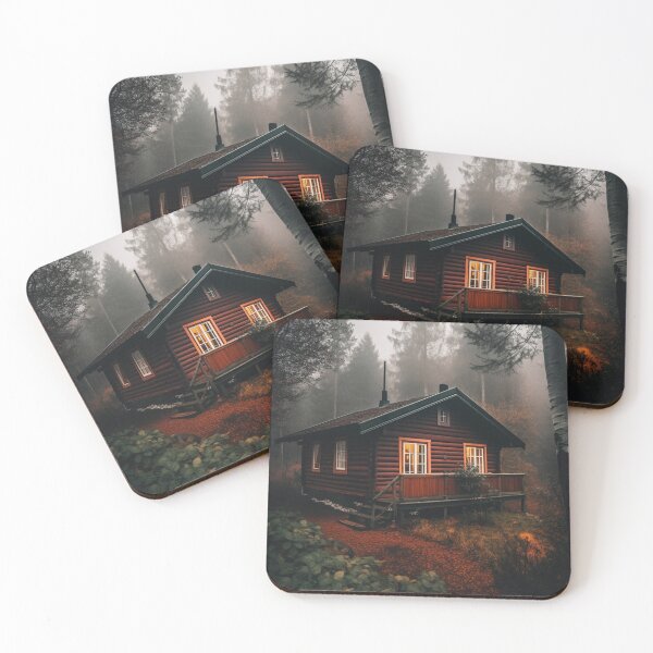 Item preview, Cabin in Autumn designed and sold by TommyAnderson.