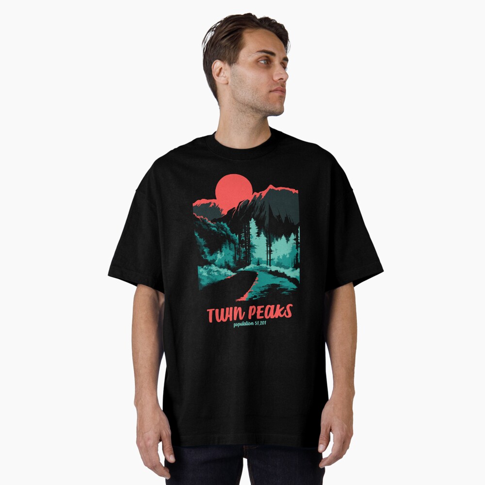 Vista previa del artículo con la obra «Camiseta holgada», diseñado y vendido por FifthSun.