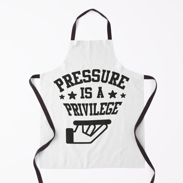 Item preview, Pressure is a Privilege sticker design designed and sold by Raju-Creative.