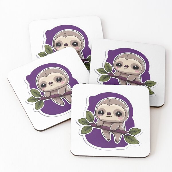 Item preview, Cute Chibi Sloth designed and sold by RoboRembrandt.