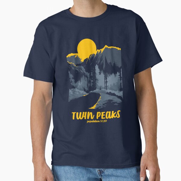 Item preview, Twin Peaks National Parks Style Tonal Welcome Poster designed and sold by FifthSun.
