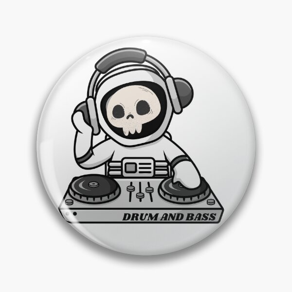 Item preview, Drum and Bass spaceman designed and sold by AngelicMisfits.