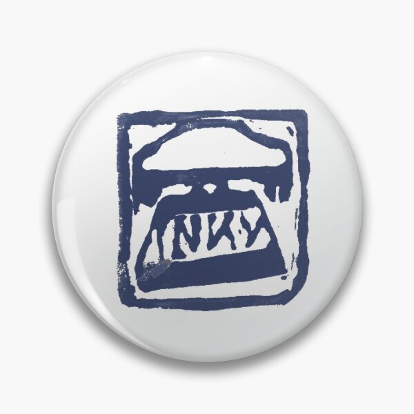 Item preview, Inky stamp blue designed and sold by INKYCAPZ.