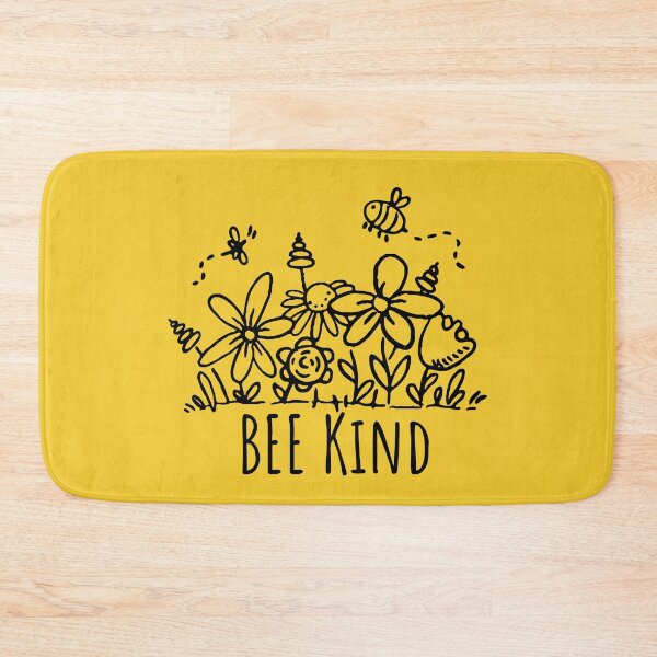 Item preview, Inspirational Bee Kind Cute Wildflowers designed and sold by SunfullyYours.