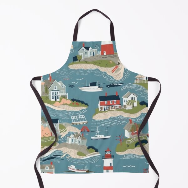 Aperçu de l'œuvre Clipart inspiré de Cape Cod créée et vendue par LeafyLife.