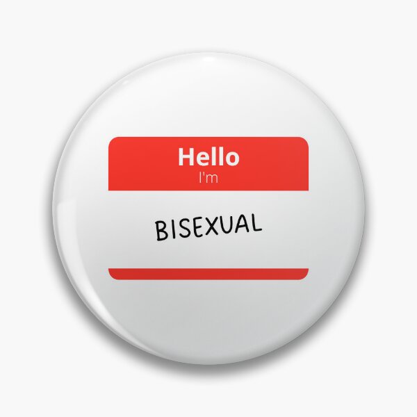 Item preview, Hello I'm bisexual designed and sold by whyttwhytt.
