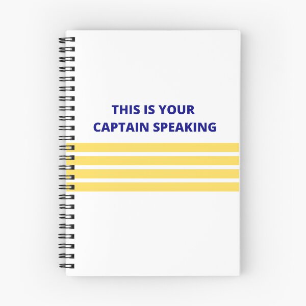 Item preview, This Is Your Captain Speaking designed and sold by AvianaOne.