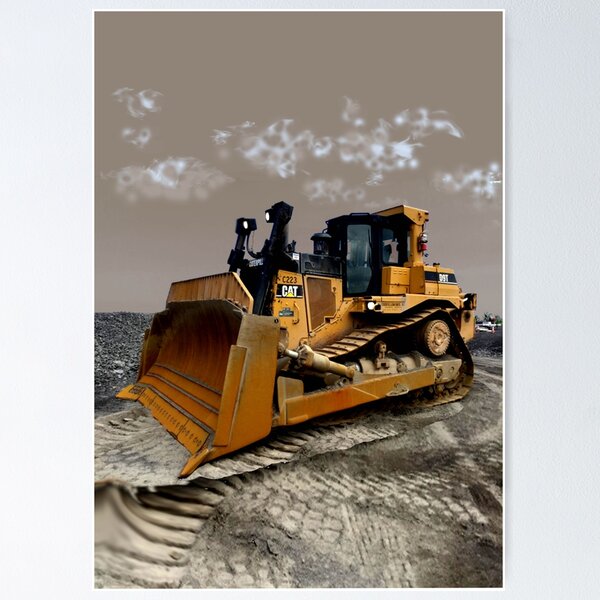 Aperçu de l'œuvre Bulldozer créée et vendue par Silvia Galliani.