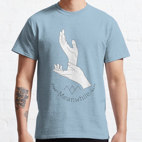 Twin Peaks Laura Palmer Pendant ce temps mains et logo Owl Cave T-shirt classique