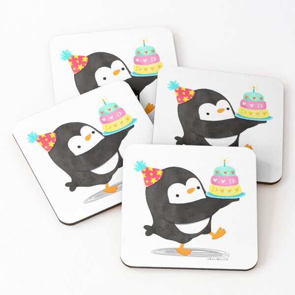 Item preview, Happy Birthday Penguin designed and sold by thepenguinsfamily.
