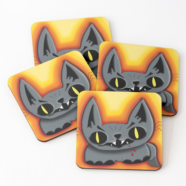 Item preview, Evil cat designed and sold by Angela Demi.