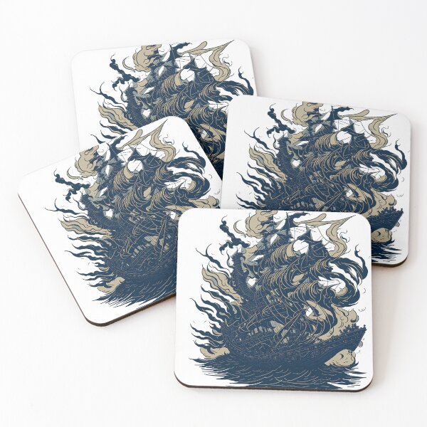 Item preview, The Great Ramen off Kanagawa dragon ship  designed and sold by Vvisions.