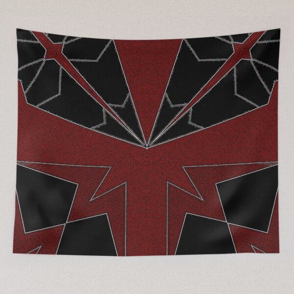 Item preview, *Wonderful Geometric Abstract Triangular Pattern Red and Black*  designed and sold by Ralek.