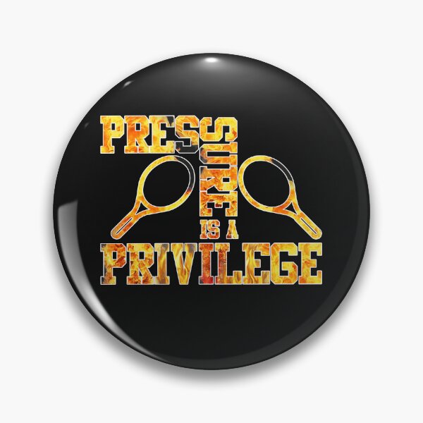 Item preview, Pressure is a Privilege Sticker design designed and sold by Raju-Creative.