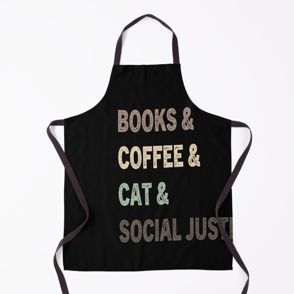 Item preview, books and coffee and cat and social justice designed and sold by axoniej.