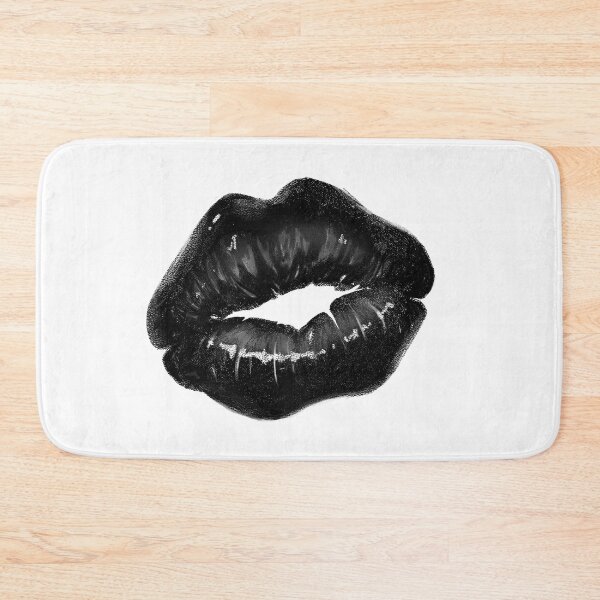 Item preview, Labios negros. Beso.  designed and sold by Nyctophiles.