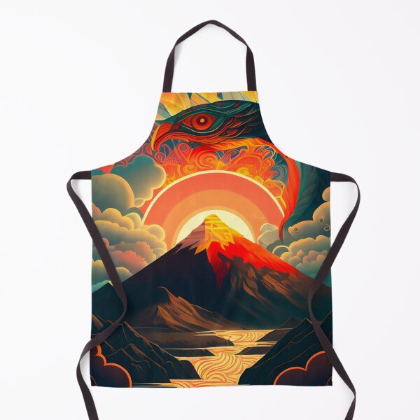 Item preview, Guatemala Volcano Quetzal Spirit Animal designed and sold by ga-arts.
