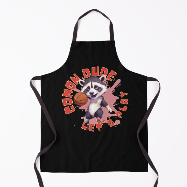 Item preview, a raccoon playing basketball designed and sold by Animal world designs.