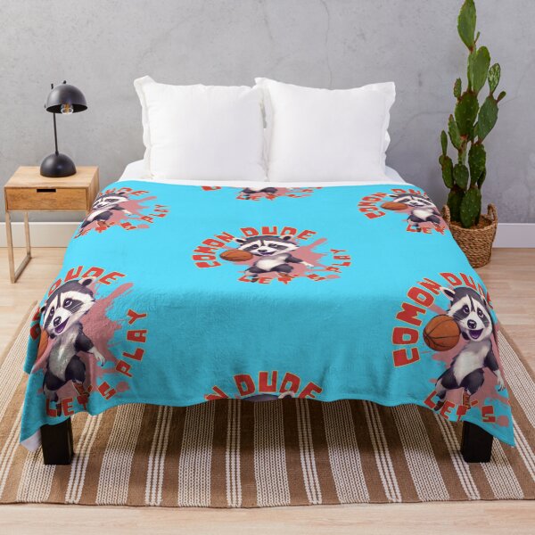 Item preview, a raccoon playing basketball designed and sold by Animal world designs.