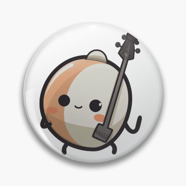 Item preview, Chibi Instruments - Cute Musical Sticker - Bandstruments designed and sold by Reimagining  Images.