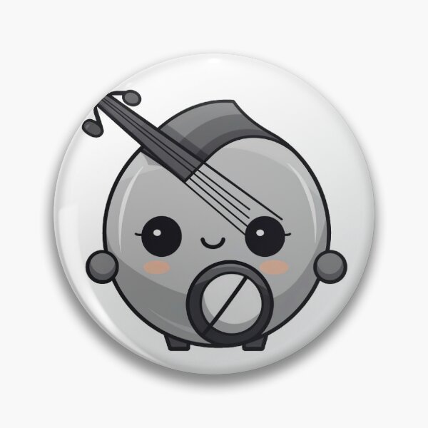 Item preview, Chibi Instruments - Cute Musical Sticker - Bandstruments designed and sold by Reimagining  Images.