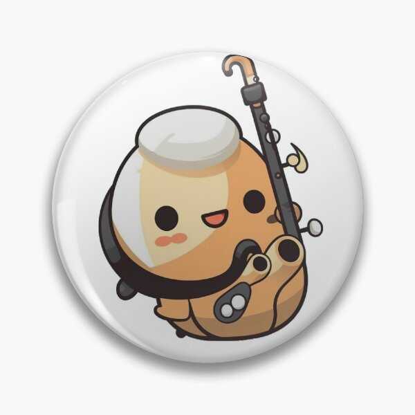 Item preview, Chibi Instruments - Cute Musical Sticker - Bandstruments designed and sold by Reimagining  Images.