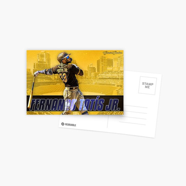 Fernando Tatis Jr Jersey  Postcard for Sale by athleteart20