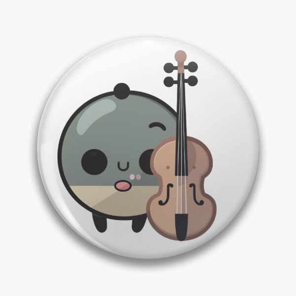 Item preview, Chibi Instruments - Cute Musical Sticker - Bandstruments designed and sold by Reimagining  Images.