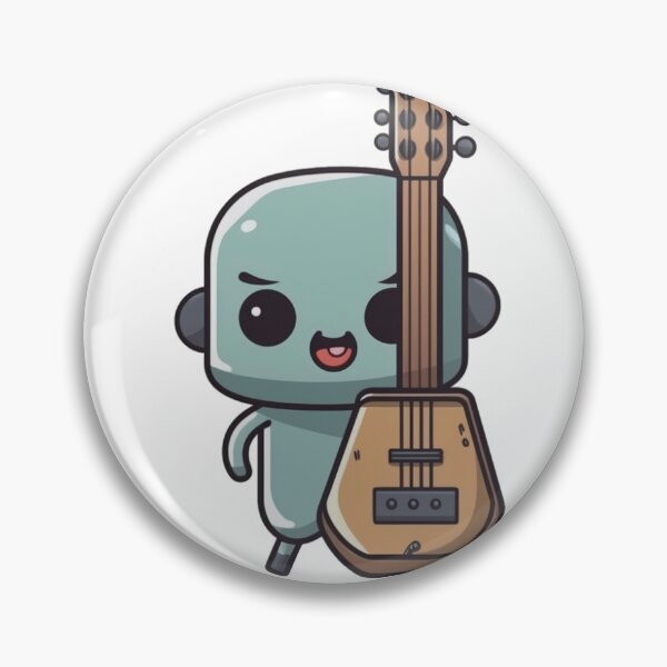 Item preview, Chibi Instruments - Cute Musical Sticker - Bandstruments designed and sold by Reimagining  Images.