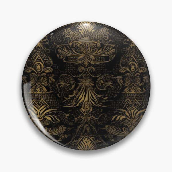 Item preview, Ancient pattern black and gold  designed and sold by Calac.