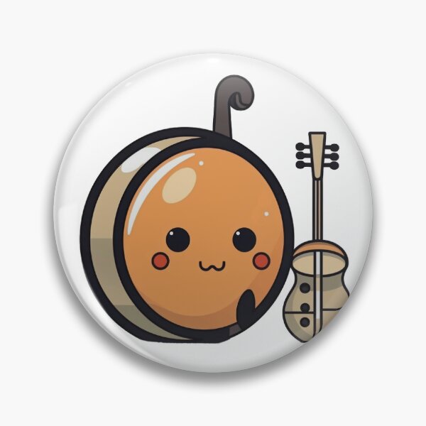 Item preview, Chibi Instruments - Cute Musical Sticker - Bandstruments designed and sold by Reimagining  Images.