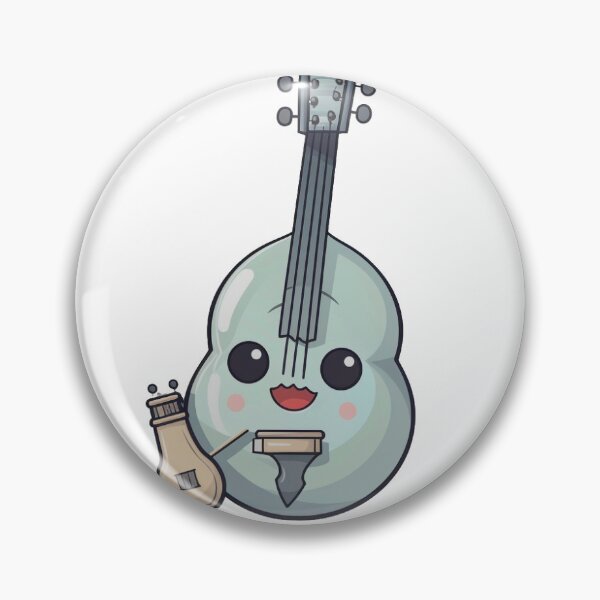 Item preview, Chibi Instruments - Cute Musical Sticker - Bandstruments designed and sold by Reimagining  Images.