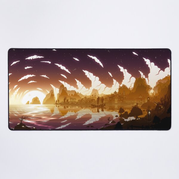 Item preview, Sunset Beyond Liyue designed and sold by Sevenics.