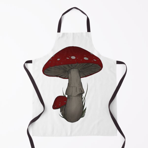 Artikelvorschau, Realistic drawing of red mushroom. entworfen und verkauft von Nyctophiles.
