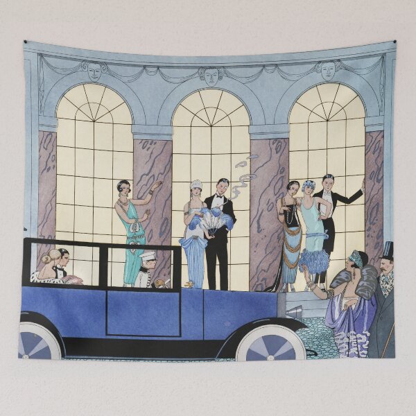 Artikelvorschau, Au Revoir, Auf Wiedersehen von George Barbier (1920), Vintage Art entworfen und verkauft von Meliara Prints.