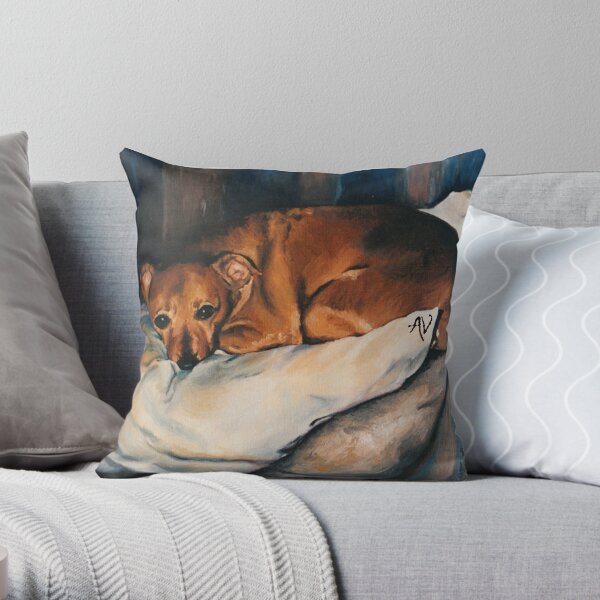 PillowPaws: Comfy Pincher Throw Pillow