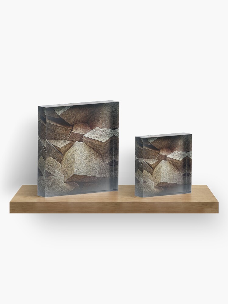 "Life Imitates Jenga" Acrylic Block by imagesbycrystal | Redbubble