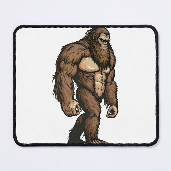 Artikel-Vorschau von Cartoon Sasquatch Big Foot, designt und verkauft von reallsimplelife.
