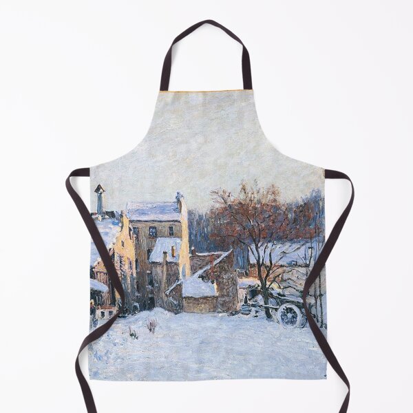 Item preview, Snowscape in France by Alfred Sisley designed and sold by tomorrowsart.
