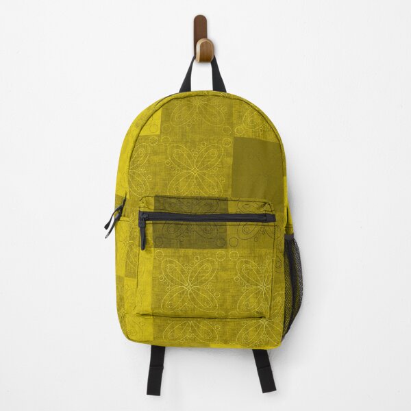 Item preview, Linen patchwork - yellow designed and sold by PurpleSandpiper.
