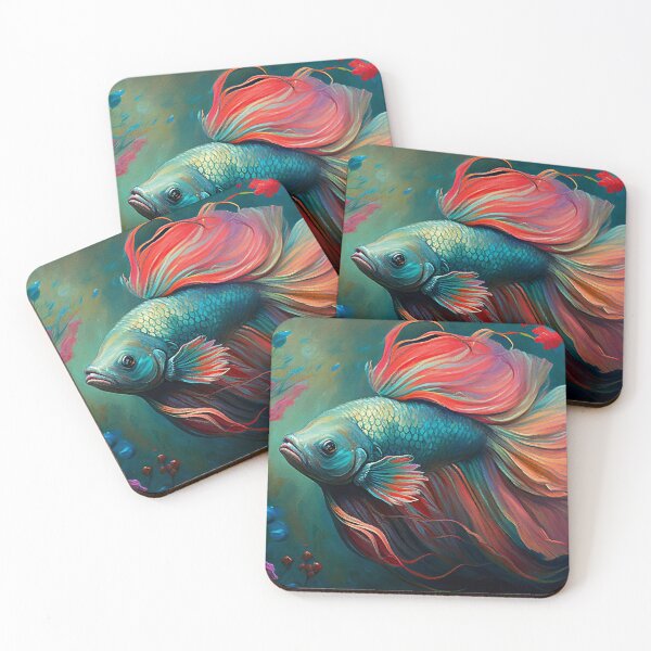 Item preview, Betta Fish Searching for Red designed and sold by neuzoticart.