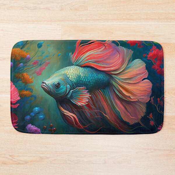 Item preview, Betta Fish Searching for Red designed and sold by neuzoticart.