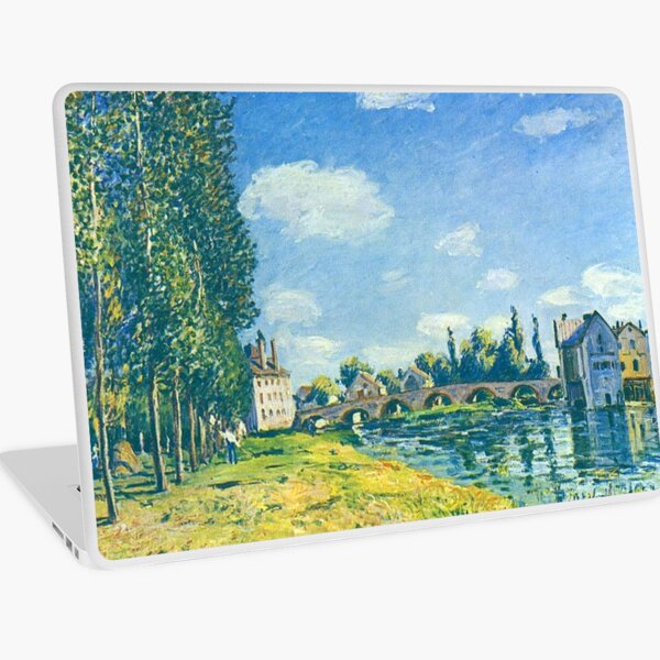 Alfred Sisley Art poster シスレー ALFRED SISLEY ART PRINT, MORET-SUR-LOING, SOLEIL DU MATIN