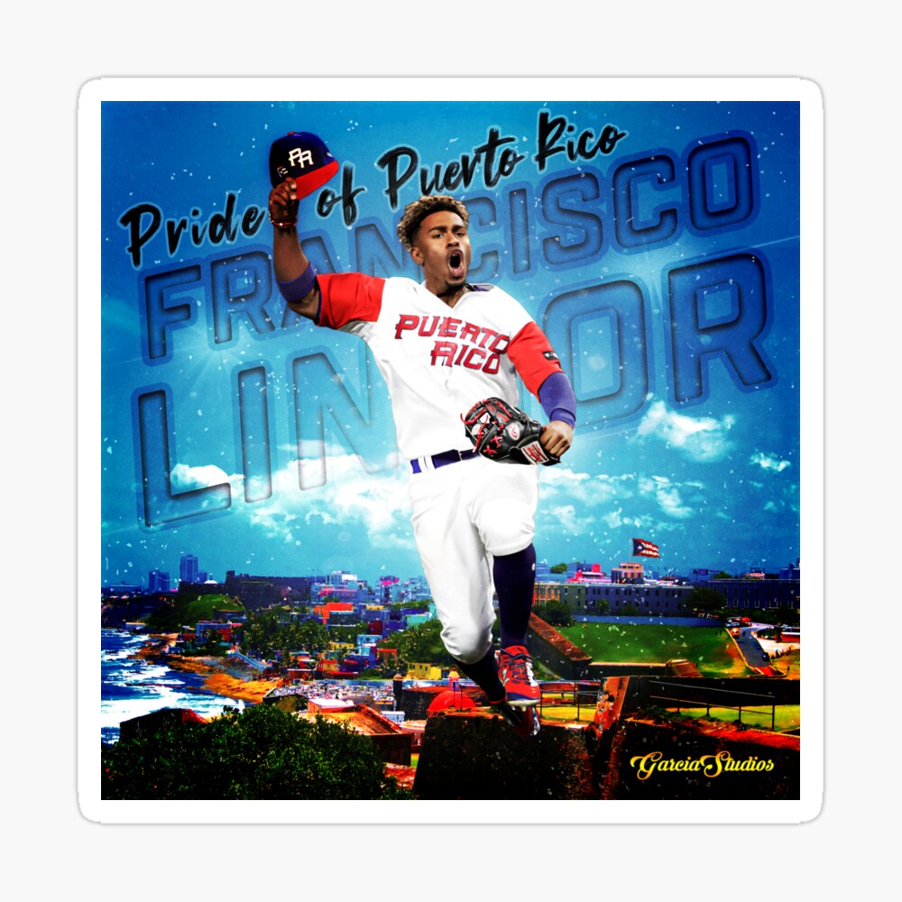 Francisco Lindor - Puerto Rico sports poster Poster for Sale by  Garcia-Studios
