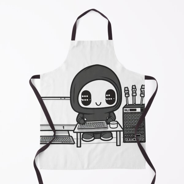 Item preview, Ghost hacker hacking laptop with friends designed and sold by NxtGenArt.