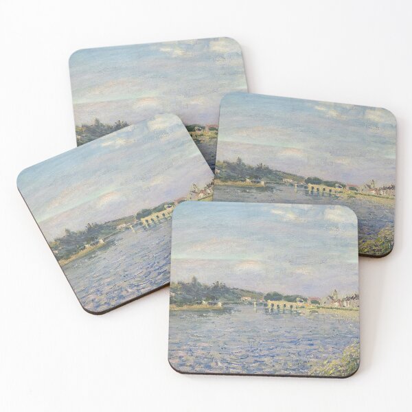 Item preview, Saint Mammes sur le Loing -Alfred Sisley designed and sold by tomorrowsart.