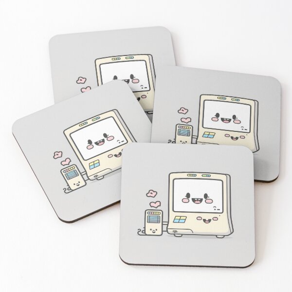 Item preview, Happy computer love with hearts designed and sold by NxtGenArt.